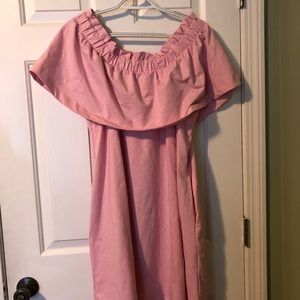 H&M off the shoulder flowy dress